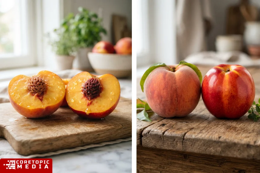 nectarines vs peaches